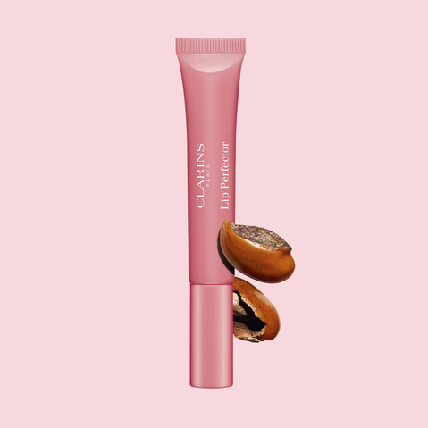 CLARINS NATURAL LIP PERFECTOR No.01 Rose Shimmer 12mL