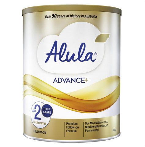 Alula Advance+ Stage 2 Follow On Formula 6-12 Months 800g