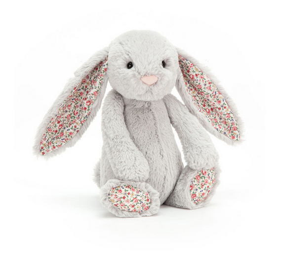 Jellycat Blossom Bashful Silver Bunny Original Medium