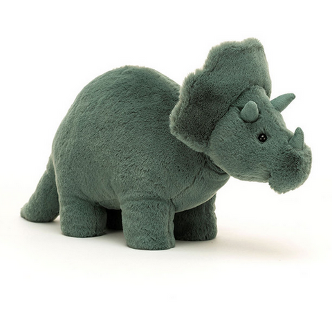 Jellycat Fossilly Triceratops - Medium