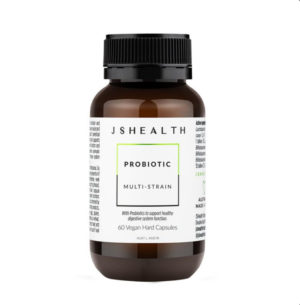 JSHEALTH Probiotic + Multi-Strain 60 Capsules
