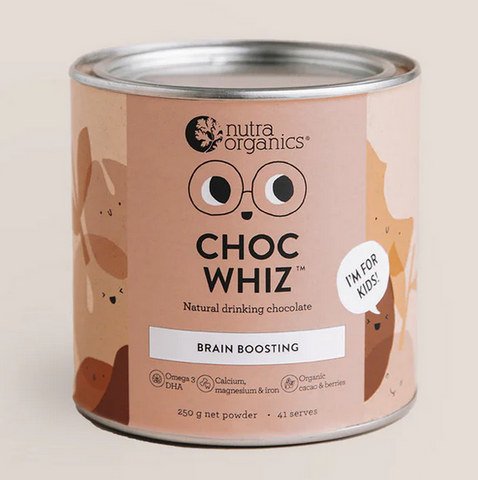 Nutra Organics Choc Whiz 250g