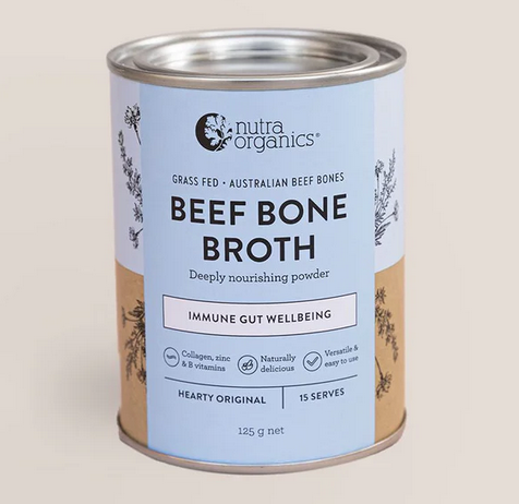 Nutra Organics Beef Bone Broth Hearty Original 125g