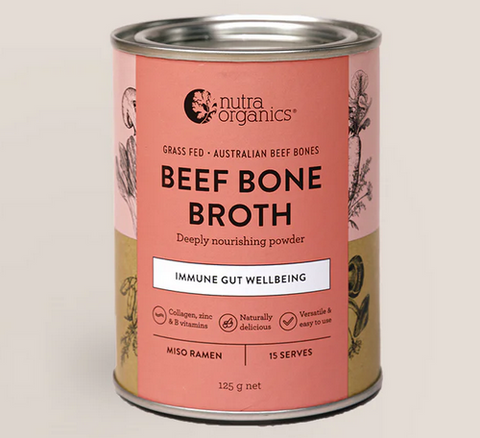 Nutra Organics Beef Bone Broth Miso Ramen 125g