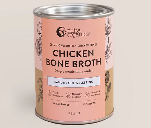 Nutra Organics Chicken Bone Broth Miso Ramen 125g