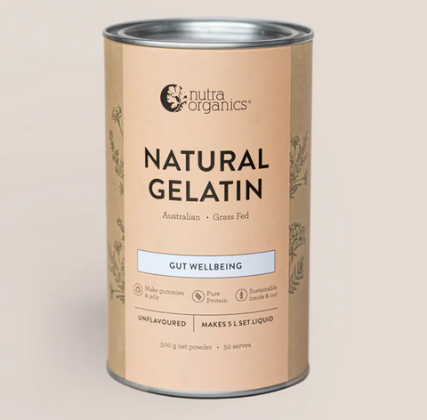 Nutra Organics Natural Gelatin 500g