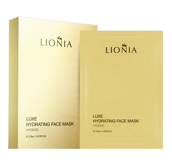 Lionia Luxe Hydrating Face Mask 25mL x 5 Pack