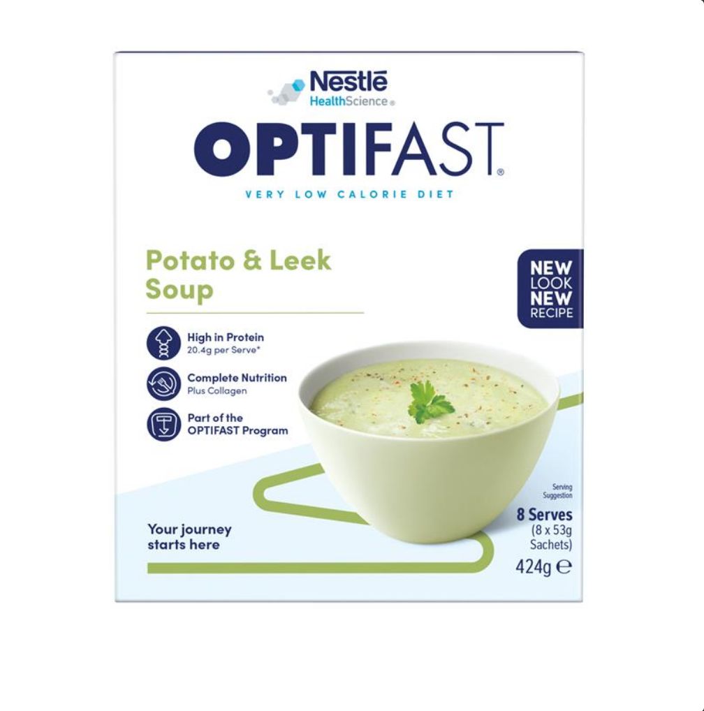 OPTIFAST VLCD Soup Potato Leek 8 x 53g