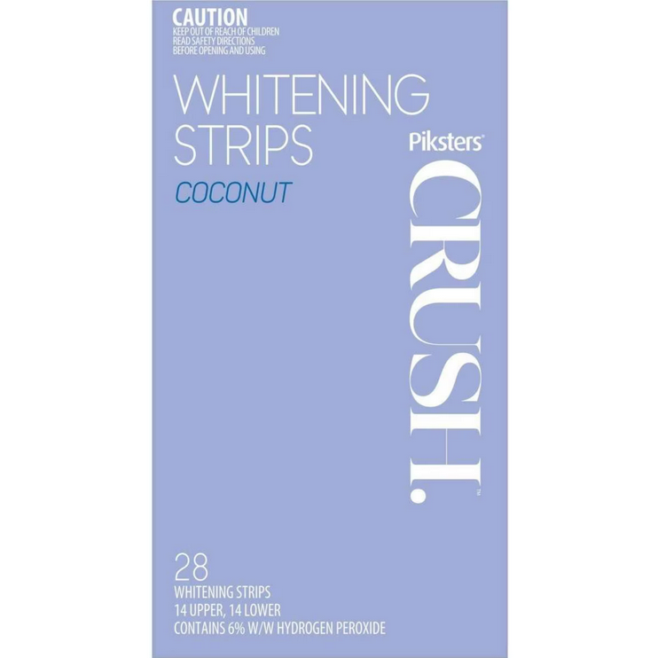 Piksters Crush Whitening Strips Coconut 28 Pack