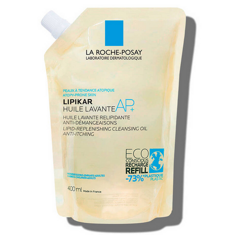 La Roche-Posay Lipikar Huile Lavante AP+ Body Cleansing Oil Refill 400mL