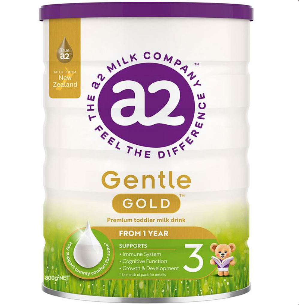 A2 Gentle Gold Premium Toddler Milk Drink Stage 3 From 1 Years To 3 Years 800g