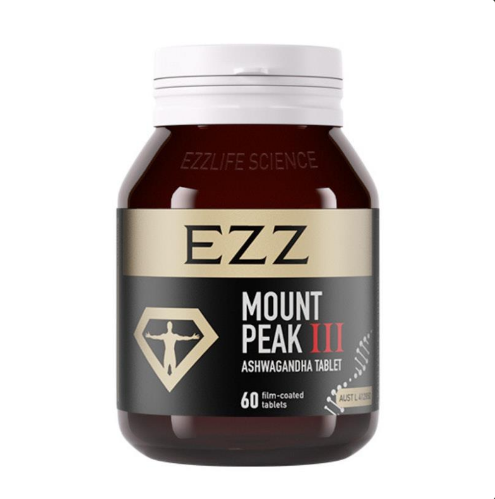 EZZ Mount Peak III Ashwagandha 60 Capsules