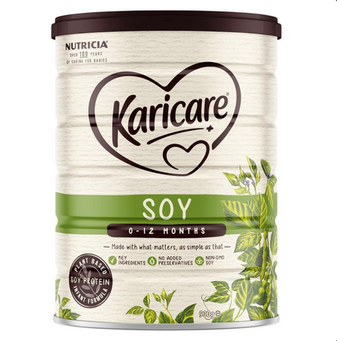 Karicare Soy Baby Infant Formula From Birth to 12 Months 900g