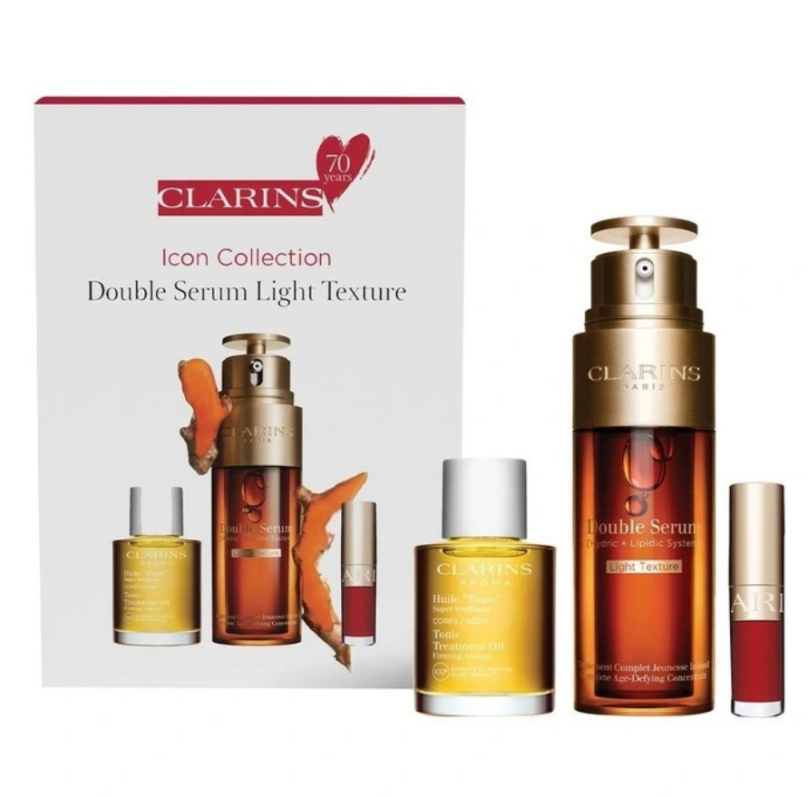 CLARINS Double Serum Light Icon Set