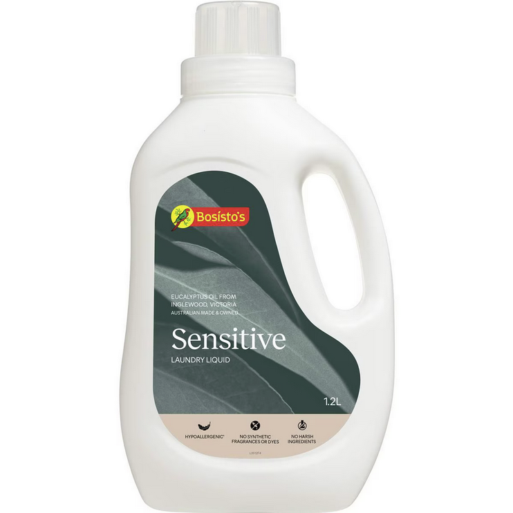 Bosisto's Sensitive Laundry Liquid 1.2L