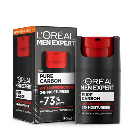 L'Oreal Paris Men Expert Pure Carbon Moisturiser 50mL