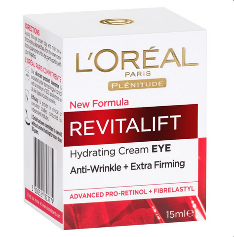 L'Oreal Paris Revitalift Classic Hydrating Eye Cream 15mL