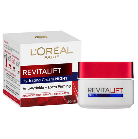 L'Oreal Paris Revitalift Classic Anti-Wrinkle + Extra-Firming Night Cream 50mL