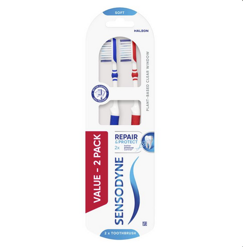 Sensodyne Sensitive Teeth Repair & Protect Toothbrush 2 Pack