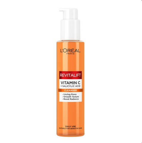 L'Oreal Paris Revitalift Clinical Vitamin C + Salicylic Acid Cleanser 150mL