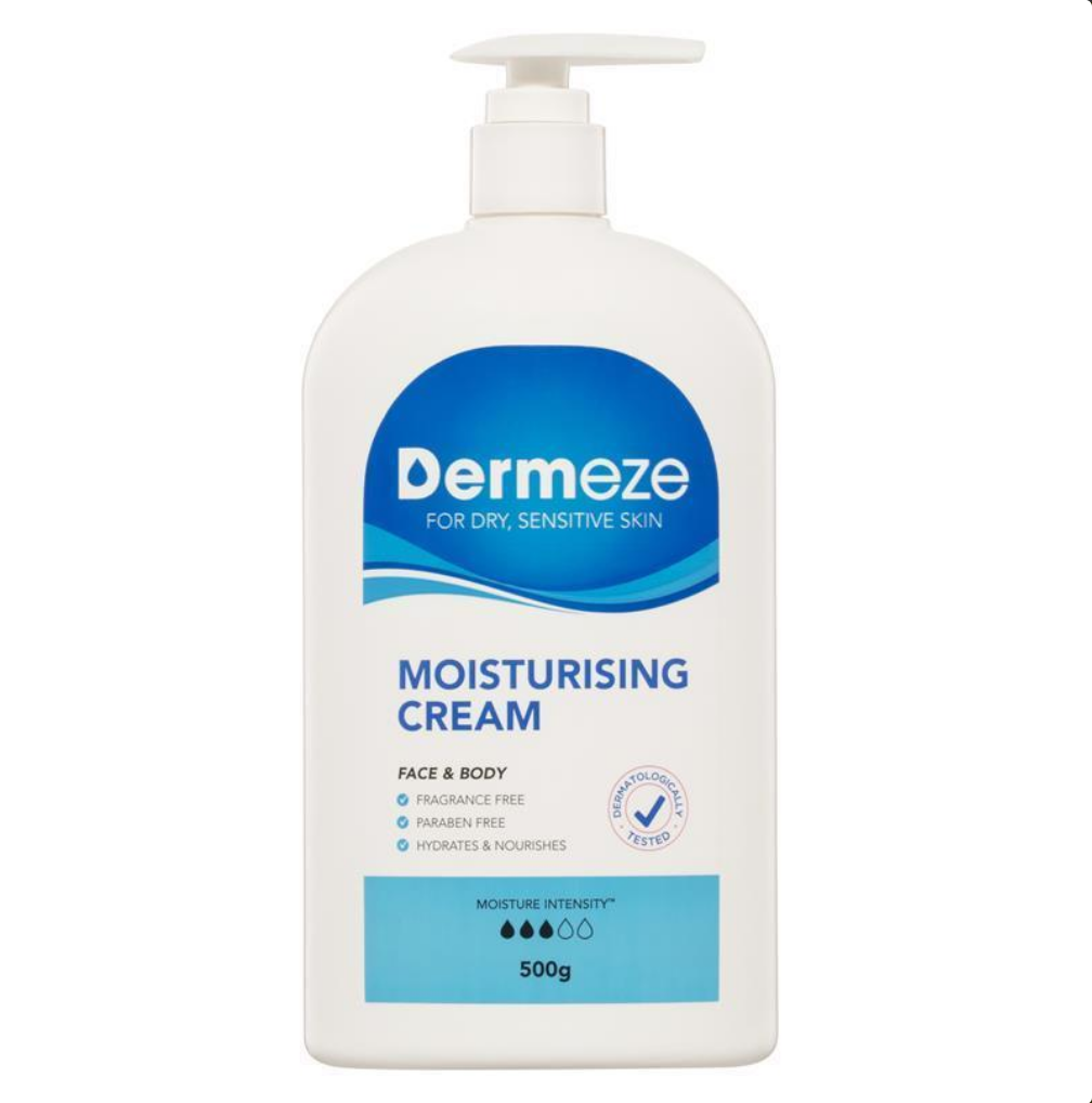 Dermeze Moisturising Cream 500g