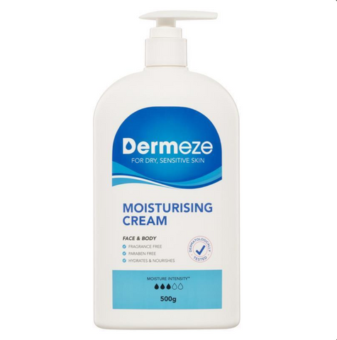 Dermeze Moisturising Cream 500g