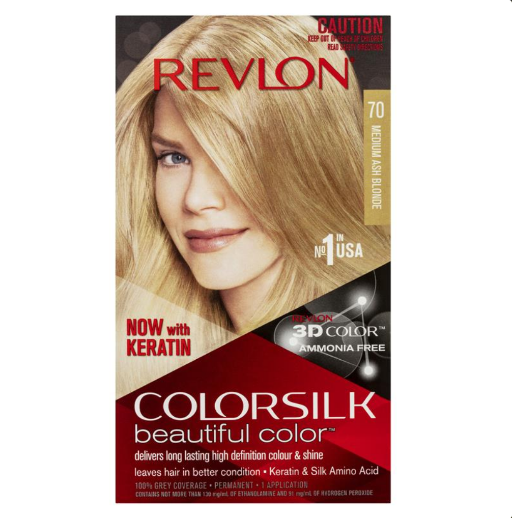 Revlon ColorSilk 70 Medium Ash Blonde