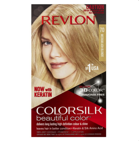 Revlon ColorSilk 70 Medium Ash Blonde