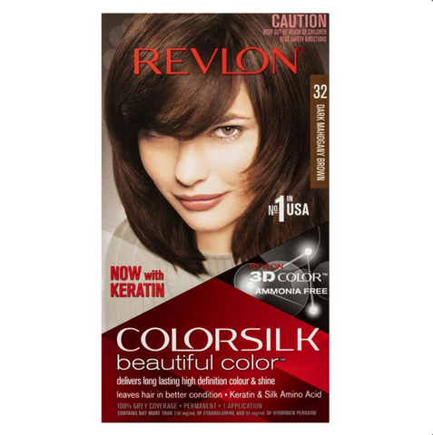 Revlon ColorSilk 32 Dark Mahogany Brown