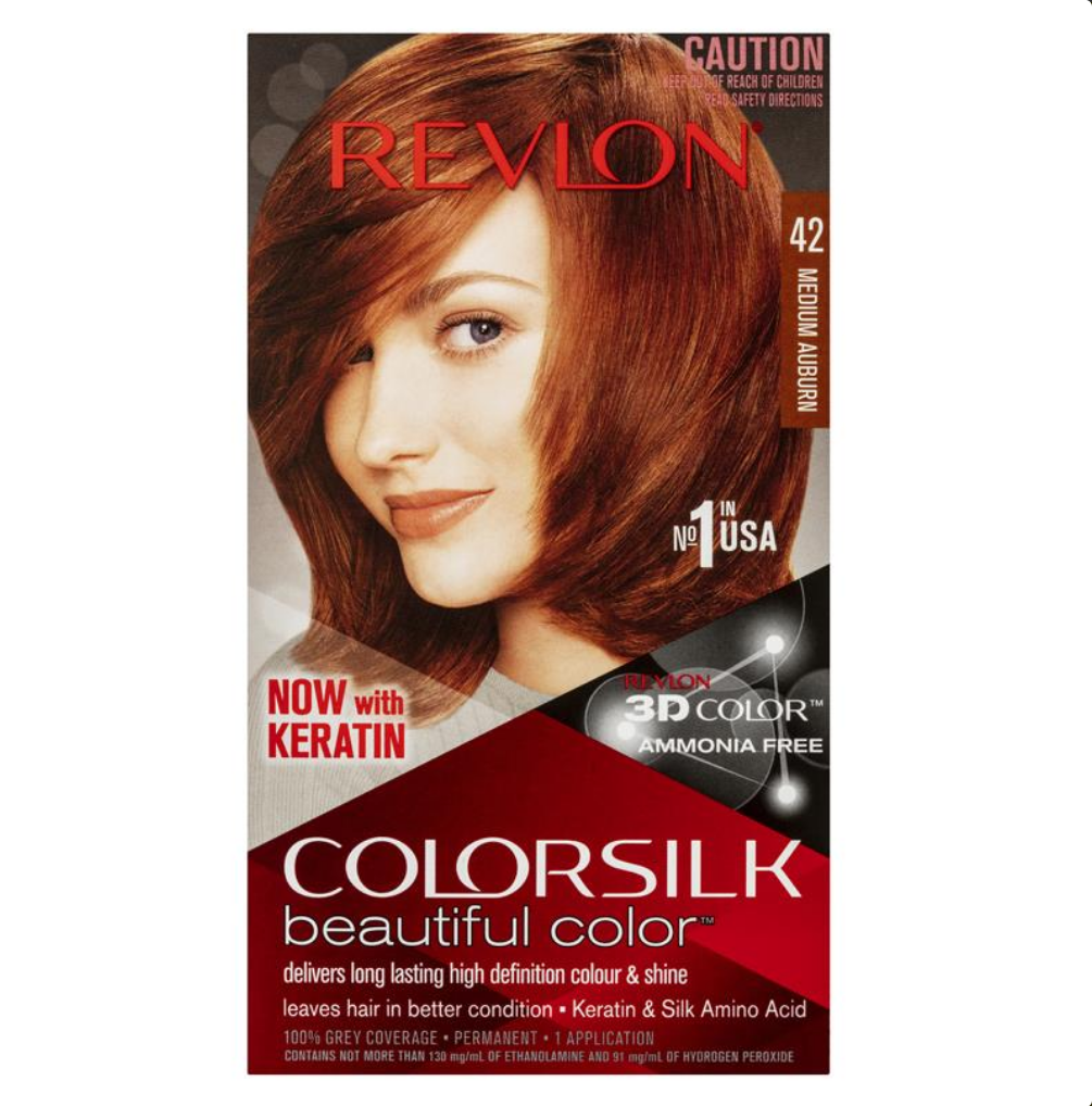 Revlon ColorSilk 42 Medium Auburn