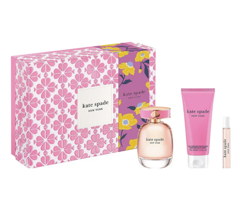Kate Spade New York Eau De Parfum 100mL 3 Piece Gift Set