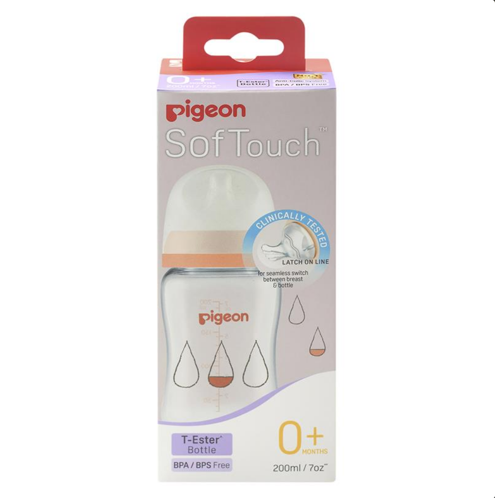 Pigeon SofTouch III Bottle T-Ester 200mL - Dewdrop