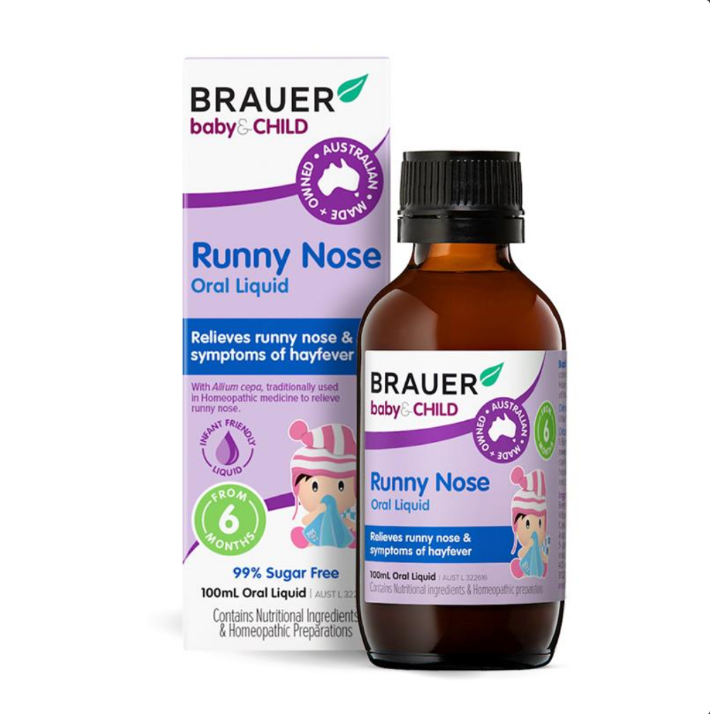 Brauer Baby & Child Runny Nose Relief Oral Liquid 100mL