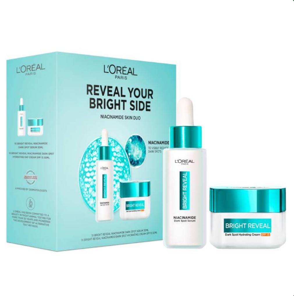 L'Oreal Paris Reveal Your Bright Side Duo Gift Set