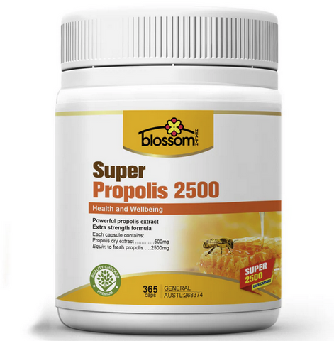 Blossom Super Propolis 2500mg 365 Capsules