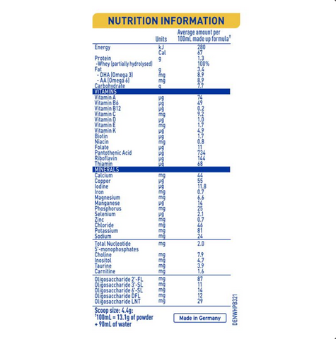 NAN SupremePro 1 Infant Formula (From Birth) 800g