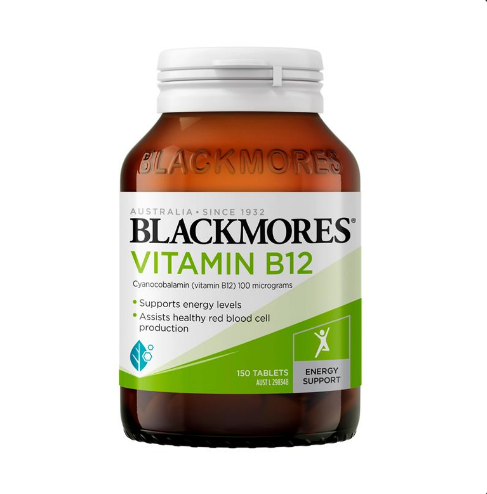 Blackmores B12 100MCG 150 Tablets