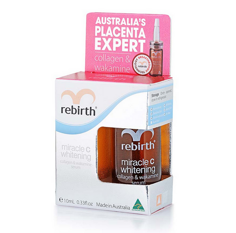 Rebirth Miracle C Whitening Collagen & Wakamine Serum 10mL