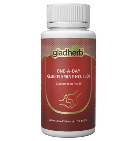 GladHerb One-A-Day Glucosamine HCL 1500 60 Tablets