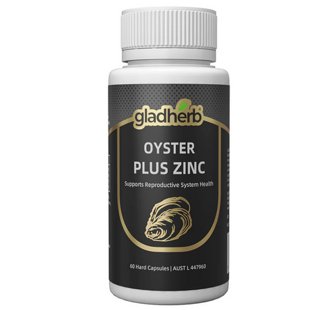 GladHerb Oyster Plus Zinc 60 Capsules