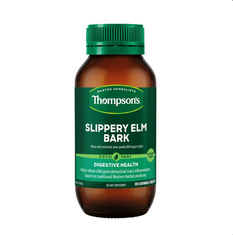 Thompson's Slippery Elm Bark 800mg 120 Tablets