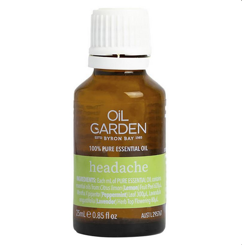 Oil Garden Natural Remedies Headache Oil 25mL