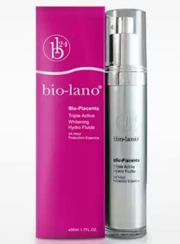Bio-Lano Bio-Placenta Triple Active Whitening Hydro Fluide Essence 50mL