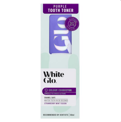 White Glo Purple Tooth Toner Serum 50mL