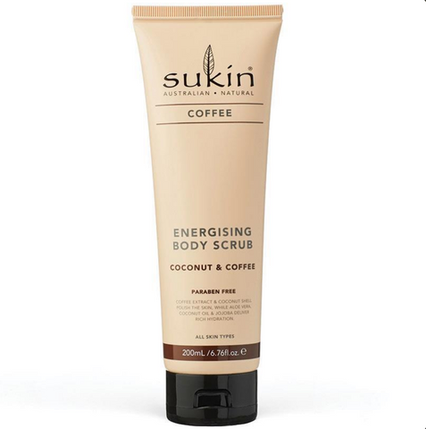 Sukin Energising Body Scrub With Coffee & Coconut 200mL