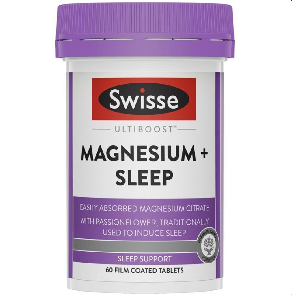 Swisse Ultiboost Magnesium + Sleep 60 Tablets – Better Value Pharmacy