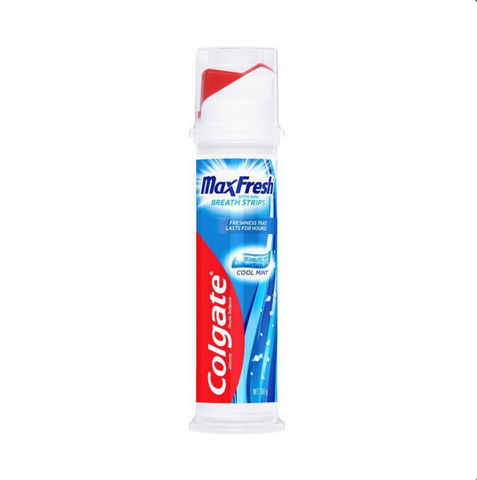 Colgate Toothpaste Max Fresh Coolmint Pump 130g