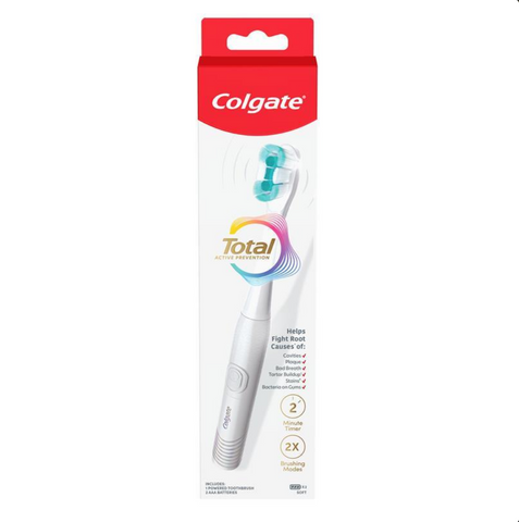 Colgate Total Advanced Battery Power Toothbrush 1 Pack