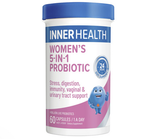Inner Health Women's 5 in 1 Probiotic 60 Capsules