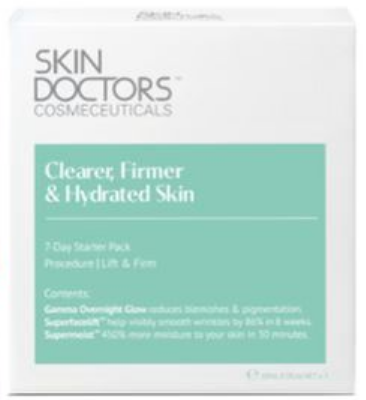 🎁 Skin Doctors Clearer, Firmer & Hydrated Skin 7 Day Starter Pack 3 x 10mL (100% off)